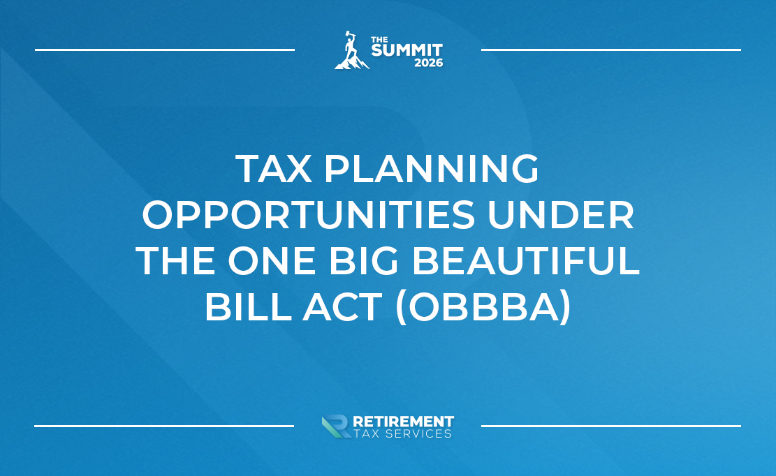 Tax Planning Opportunities Under the One Big Beautiful Bill Act (OBBBA)